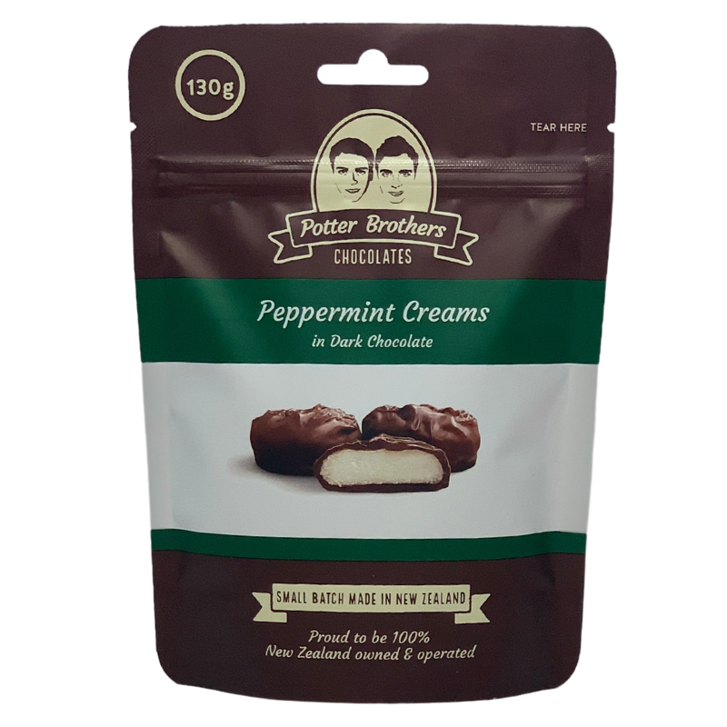 Peppermint Creams in Dark Chocolate