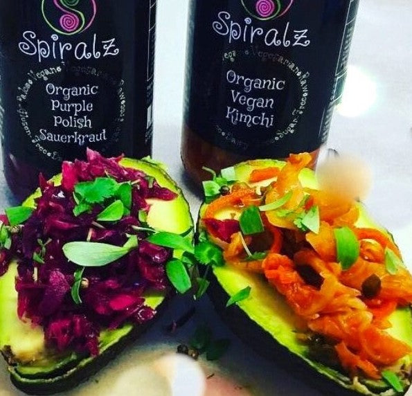 Raw Organic Fermented Mild Vegan Kimchi 220grm Jar
