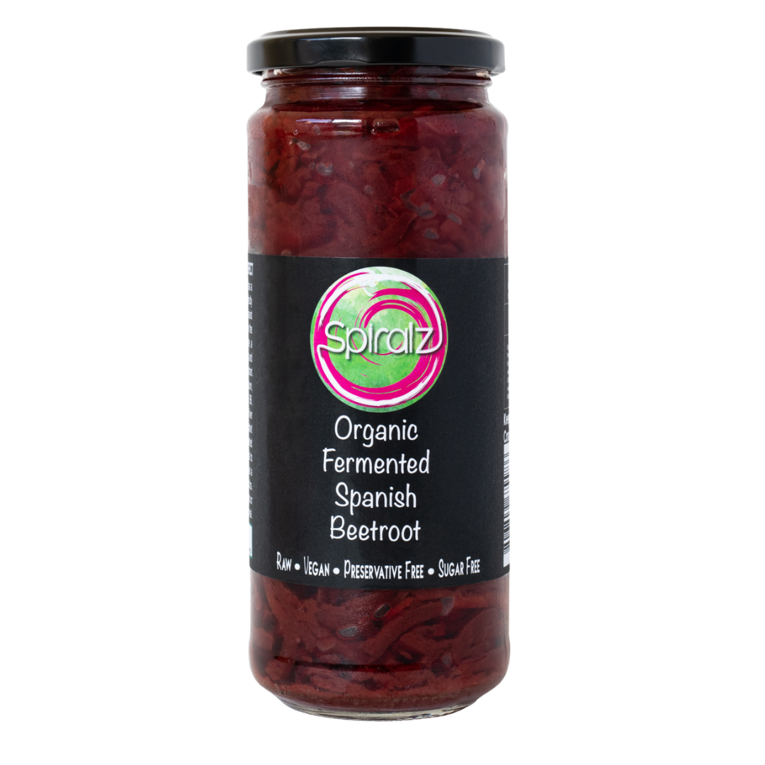 Raw Organic Spanish Beetroot 430gram Jar