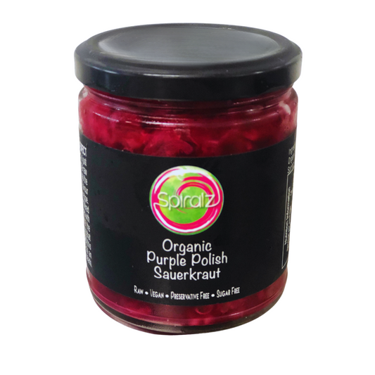 Raw Organic Purple Polish Sauerkraut 220grm