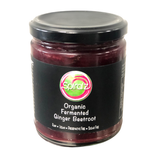Raw Organic Fermented Beetroot and Ginger  220grm